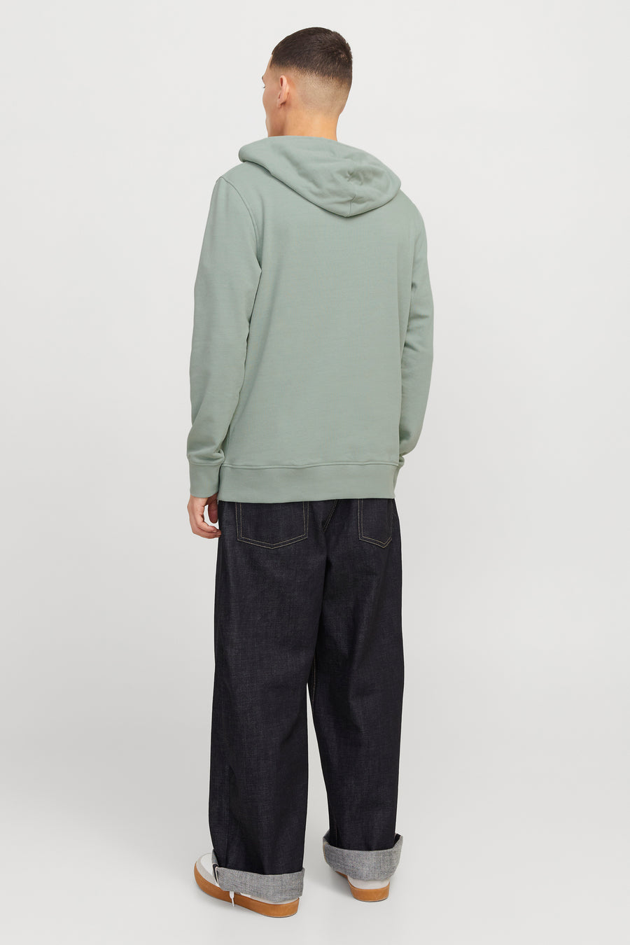 Sweater met kap Groen - ORIGINALS BY JACK & JONES