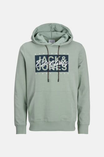 Sweater met kap Groen - ORIGINALS BY JACK & JONES