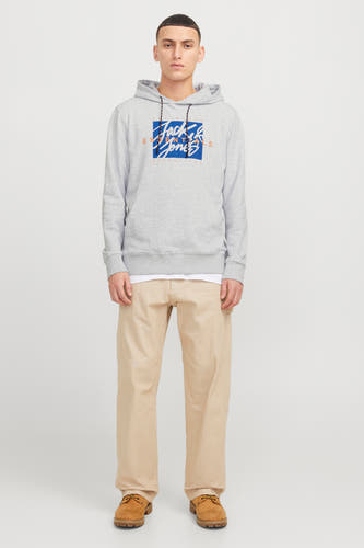 Sweater met kap Wit - ORIGINALS BY JACK & JONES