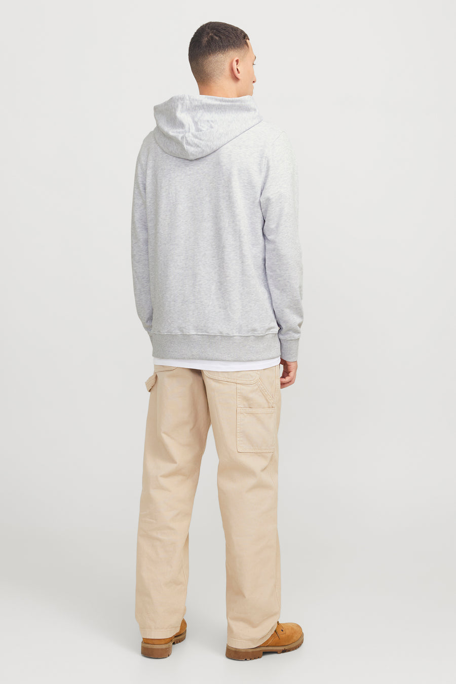 Sweater met kap Wit - ORIGINALS BY JACK & JONES