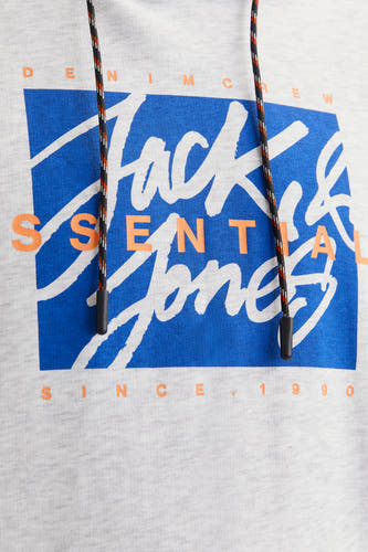 Sweater met kap Wit - ORIGINALS BY JACK & JONES