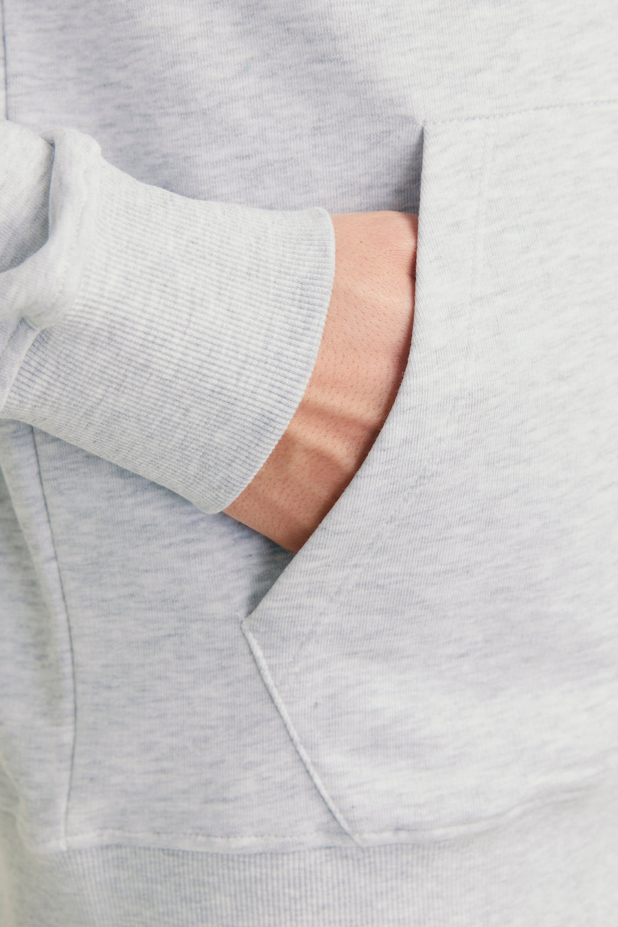Sweater met kap Wit - ORIGINALS BY JACK & JONES