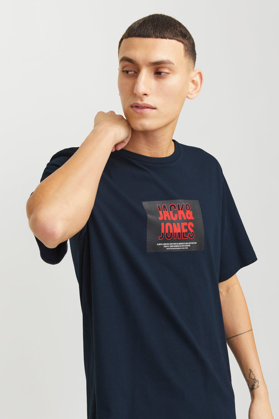 T-shirt (korte mouwen) Blauw - CORE BY JACK & JONES