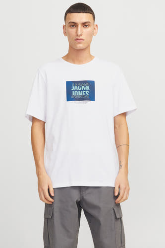 T-shirt (korte mouwen) Wit - CORE BY JACK & JONES