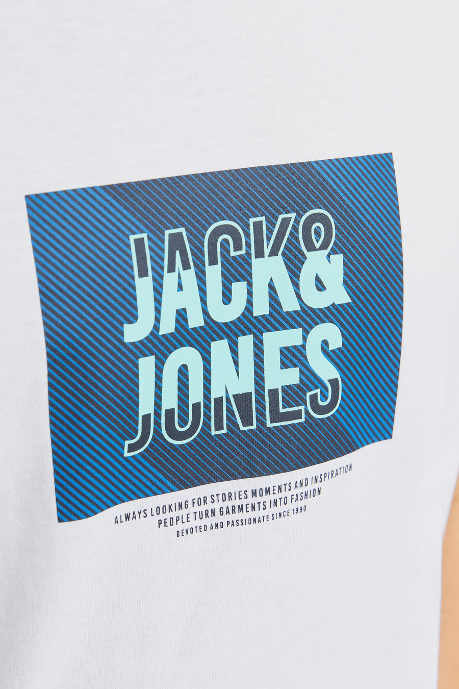 T-shirt (korte mouwen) Wit - CORE BY JACK & JONES