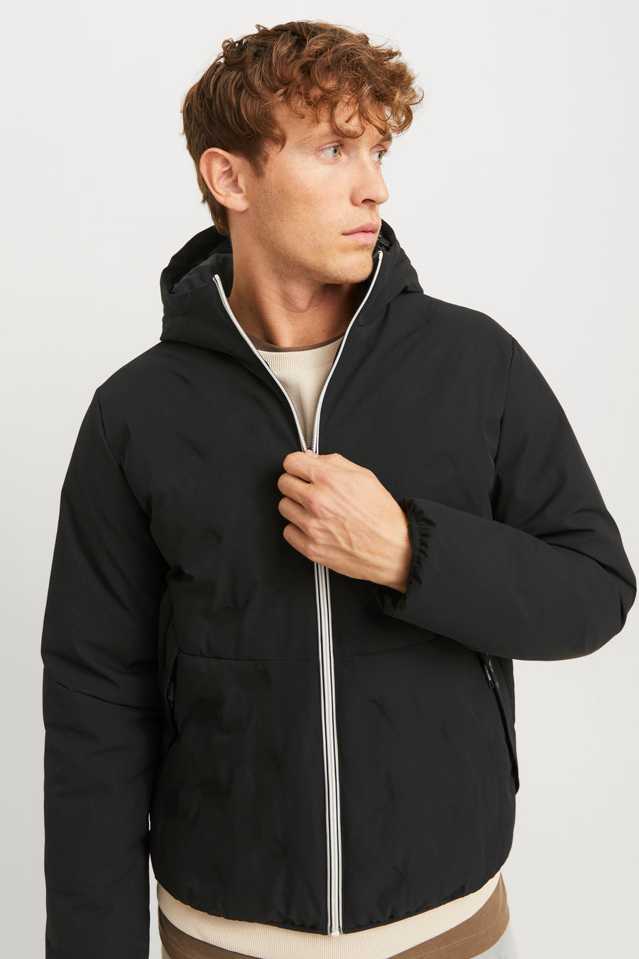 Jas (kort) Zwart - CORE BY JACK & JONES