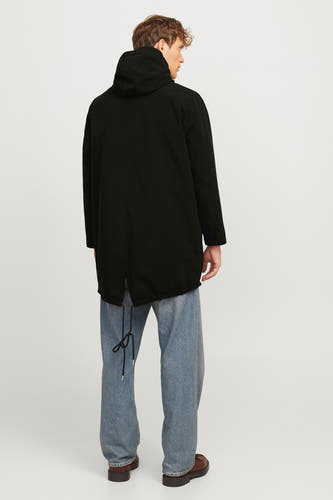 Jas (lang) Zwart - ORIGINALS BY JACK & JONES
