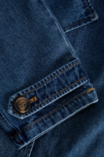 Korte jas Mid blue denim - JJXX