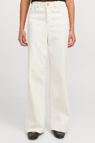Jeans wide Off white denim - JJXX
