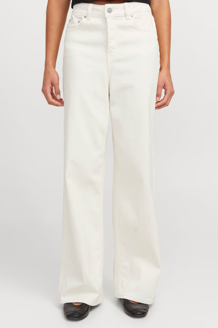 Jeans wide Off white denim - JJXX