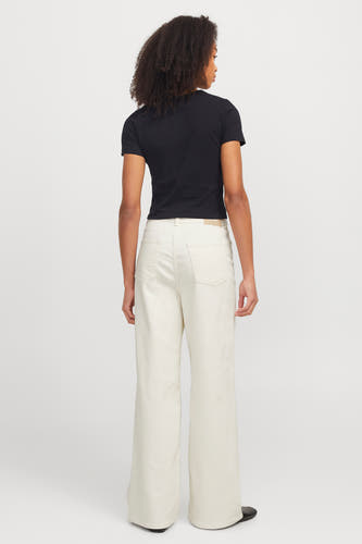 Jeans wide Off white denim - JJXX