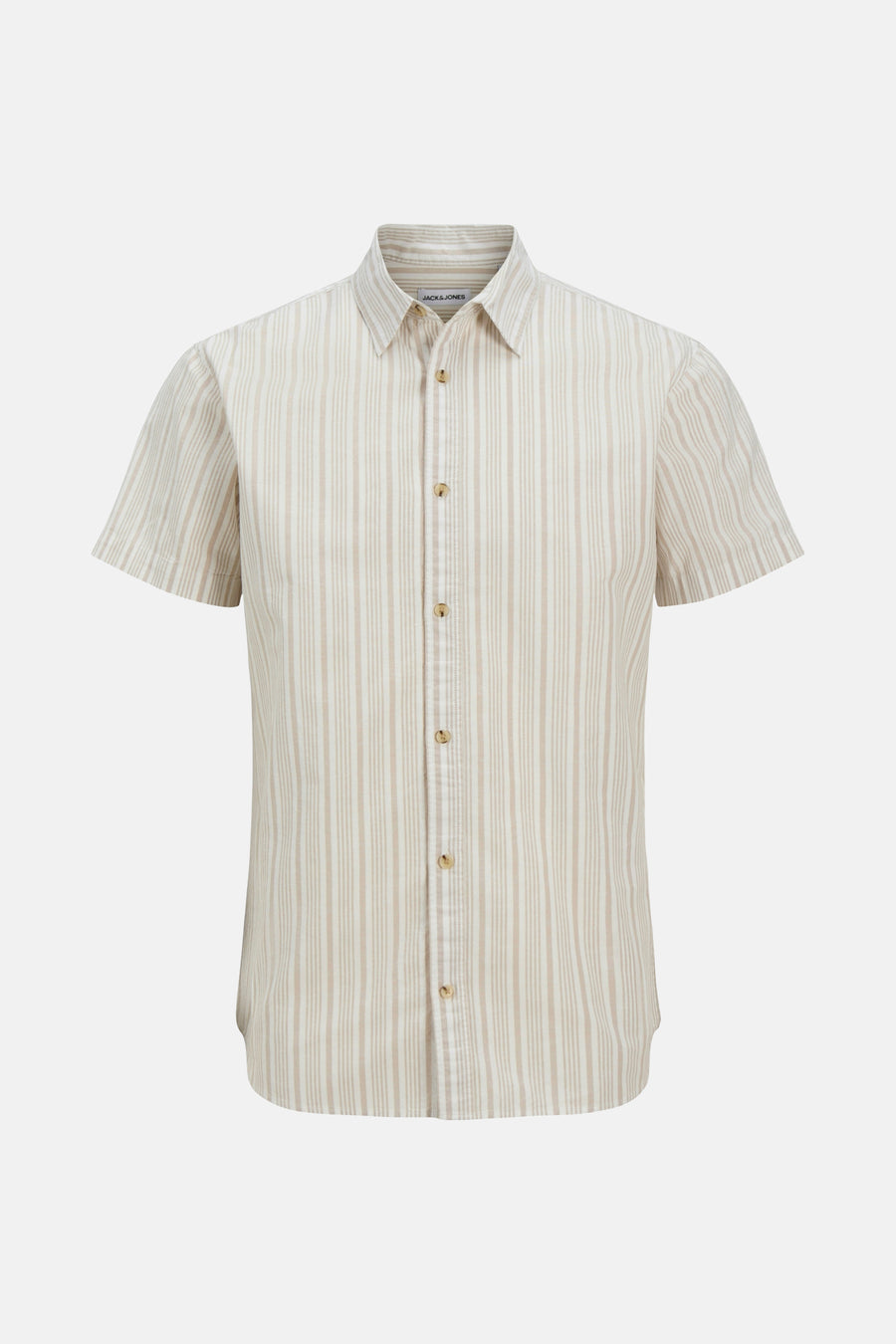 Hemd (korte mouwen) Beige - PREMIUM BLUE by JACK & JONES
