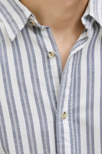 Hemd (korte mouwen) Blauw - PREMIUM BLUE by JACK & JONES
