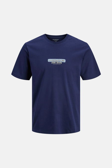 T-shirt (korte mouwen) Blauw - ORIGINALS BY JACK & JONES