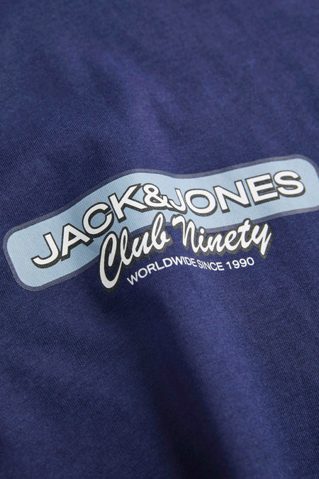T-shirt (korte mouwen) Blauw - ORIGINALS BY JACK & JONES