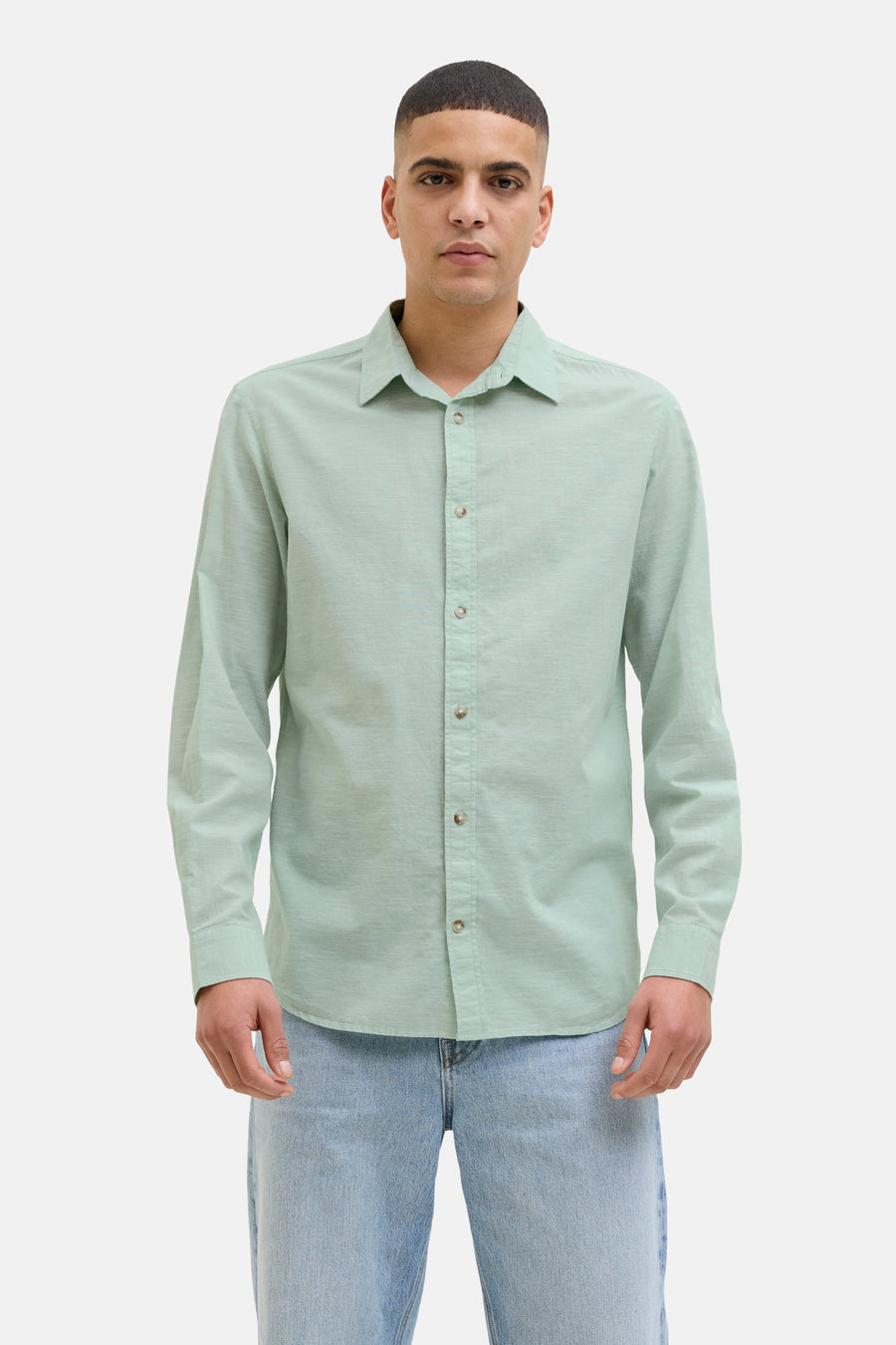 Hemd (lange mouwen) Groen - PREMIUM by JACK & JONES