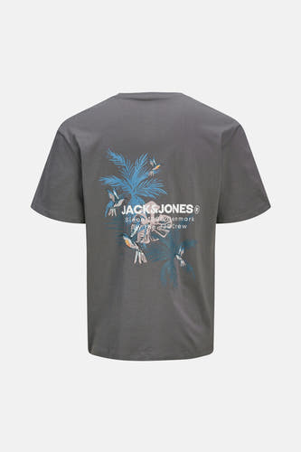 T-shirt (korte mouwen) Grijs - ORIGINALS BY JACK & JONES