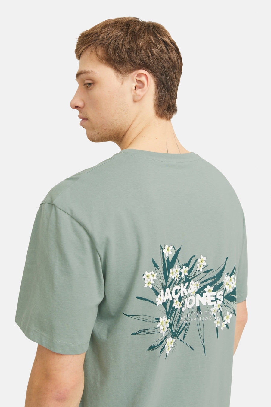 T-shirt (korte mouwen) Groen - ORIGINALS BY JACK & JONES