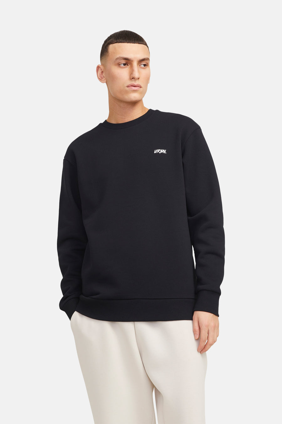 Sweater met ronde hals Zwart - ORIGINALS BY JACK & JONES