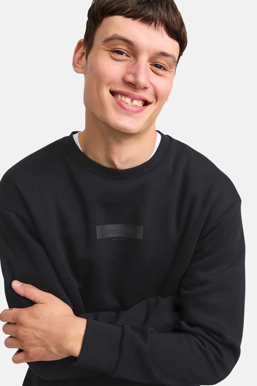 Sweater met ronde hals Zwart - CORE BY JACK & JONES