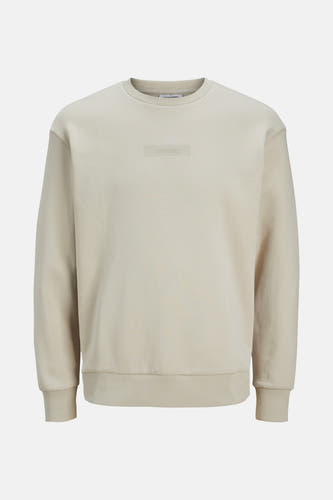Sweater met ronde hals Beige - CORE BY JACK & JONES
