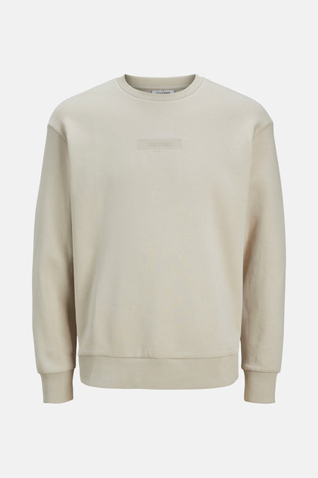 Sweater met ronde hals Beige - CORE BY JACK & JONES
