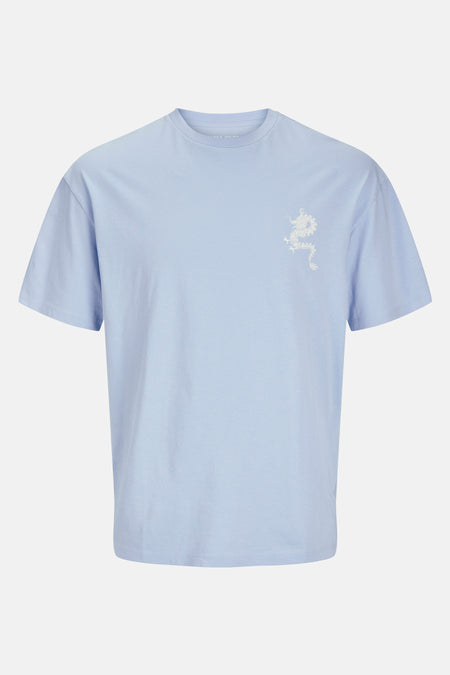 T-shirt (korte mouwen) Blauw - ORIGINALS BY JACK & JONES