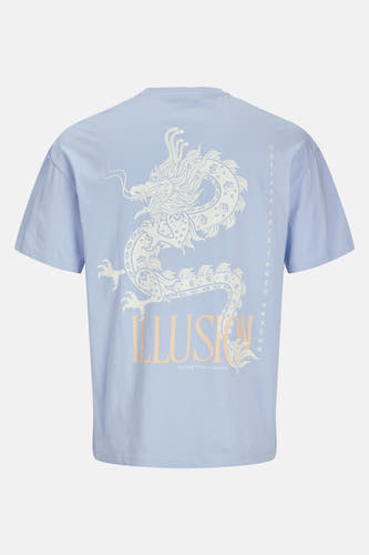 T-shirt (korte mouwen) Blauw - ORIGINALS BY JACK & JONES