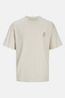 T-shirt (korte mouwen) Beige - ORIGINALS BY JACK & JONES