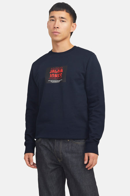 Sweater met ronde hals Blauw - CORE BY JACK & JONES