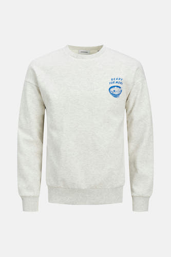 Sweater met ronde hals Grijs - ORIGINALS BY JACK & JONES
