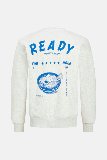 Sweater met ronde hals Grijs - ORIGINALS BY JACK & JONES