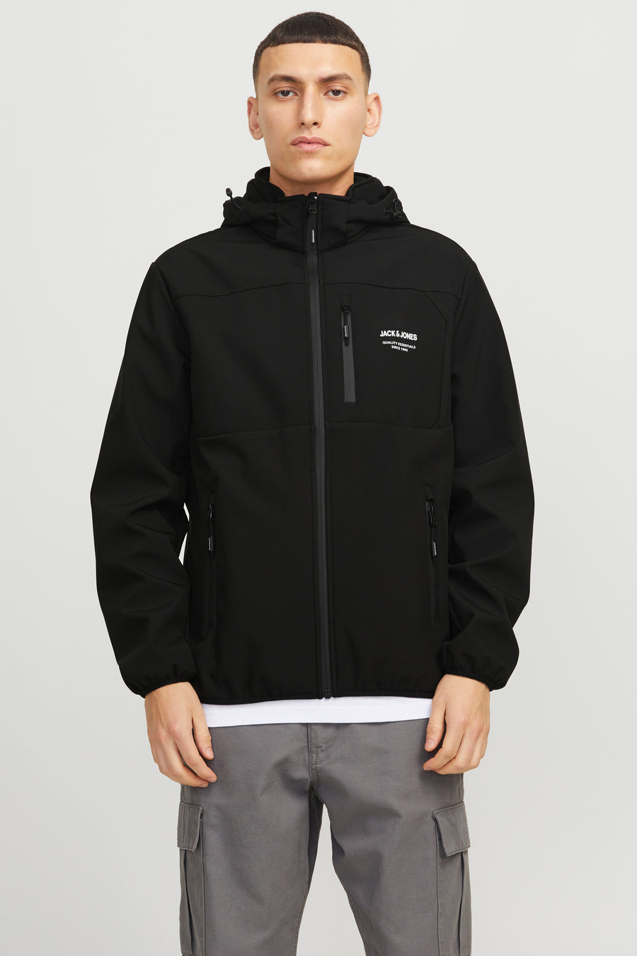 Jas (kort) Zwart - CORE BY JACK & JONES