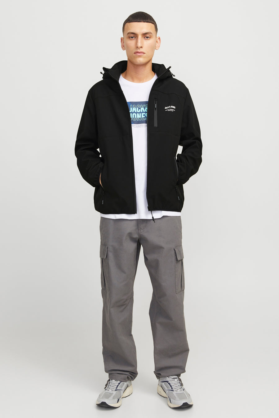 Jas (kort) Zwart - CORE BY JACK & JONES