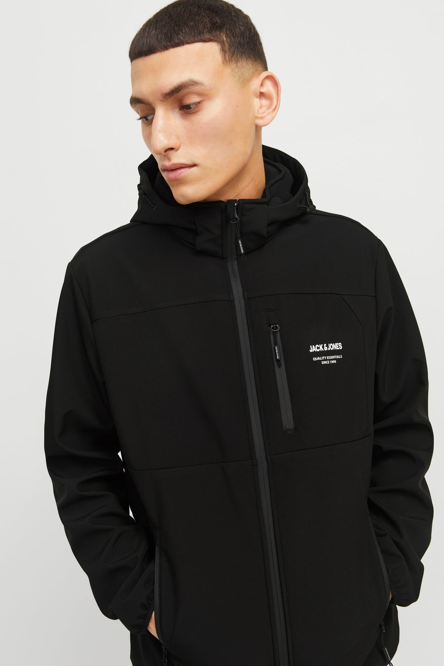 Jas (kort) Zwart - CORE BY JACK & JONES