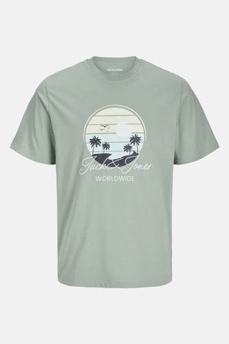 T-shirt (korte mouwen) Groen - ORIGINALS BY JACK & JONES