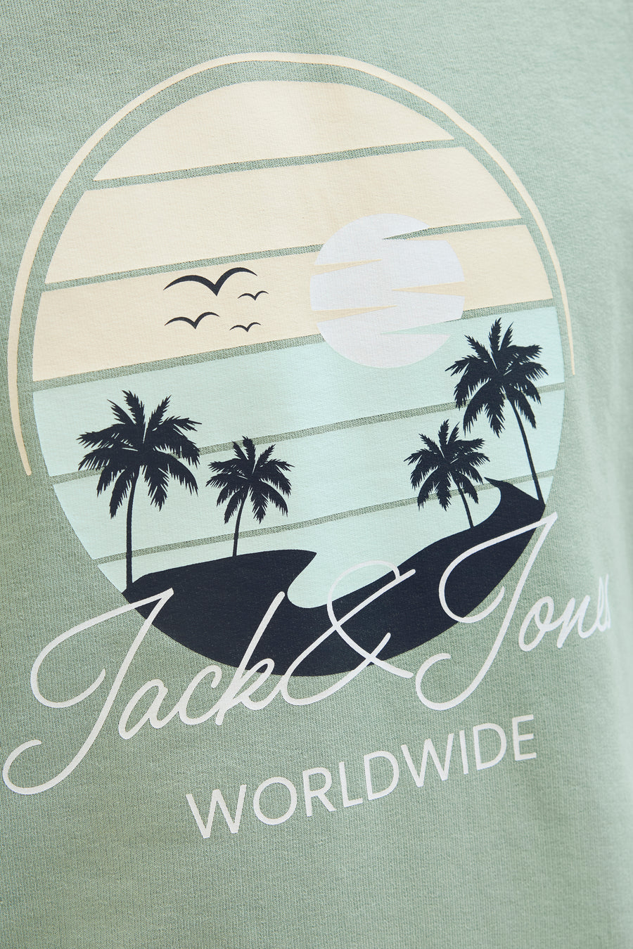 Sweater met kap Groen - ORIGINALS BY JACK & JONES