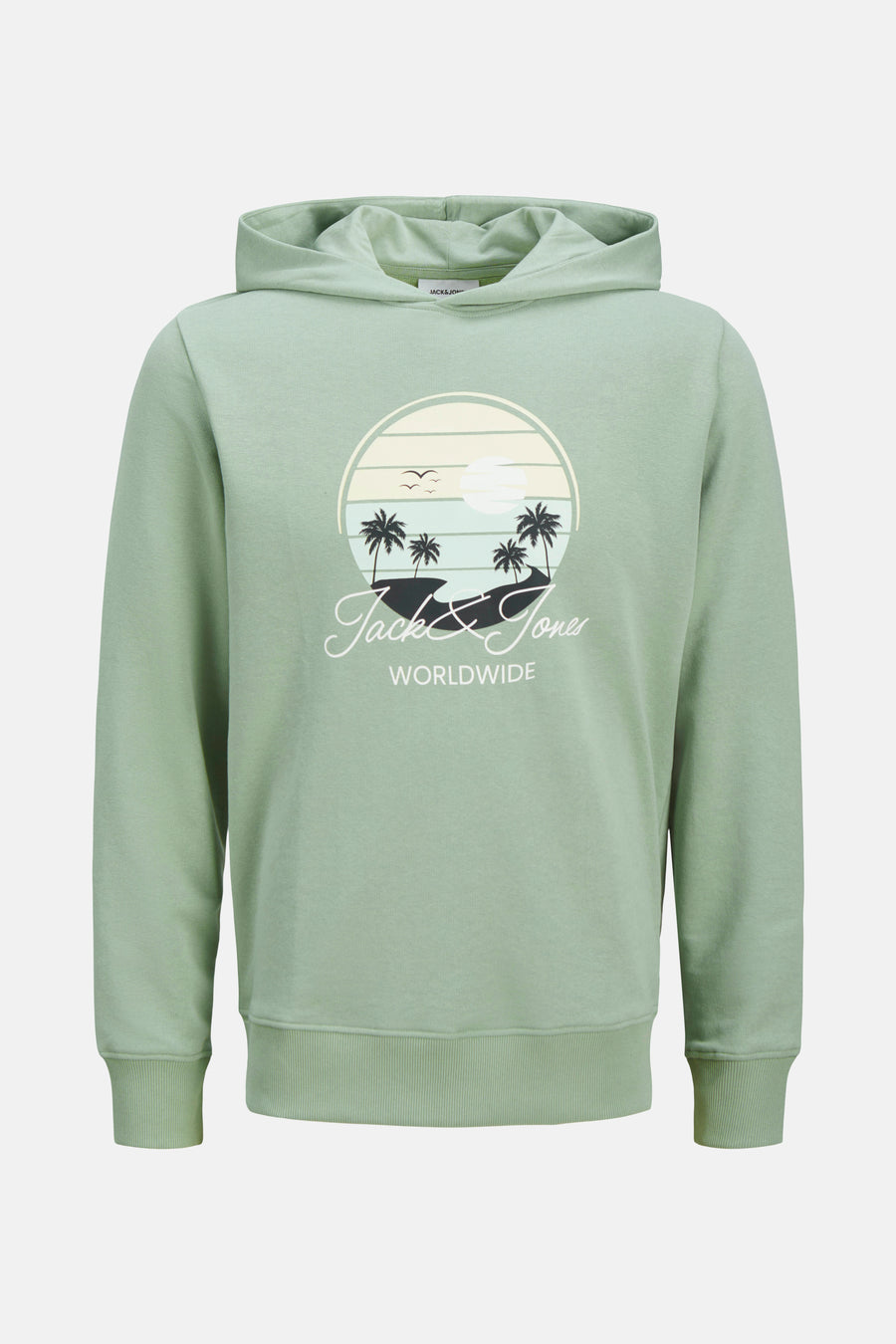 Sweater met kap Groen - ORIGINALS BY JACK & JONES