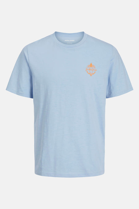 T-shirt (korte mouwen) Blauw - ORIGINALS BY JACK & JONES