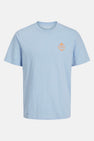 T-shirt (korte mouwen) Blauw - ORIGINALS BY JACK & JONES