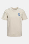 T-shirt (korte mouwen) Beige - ORIGINALS BY JACK & JONES