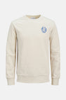 Sweater met ronde hals Beige - ORIGINALS BY JACK & JONES