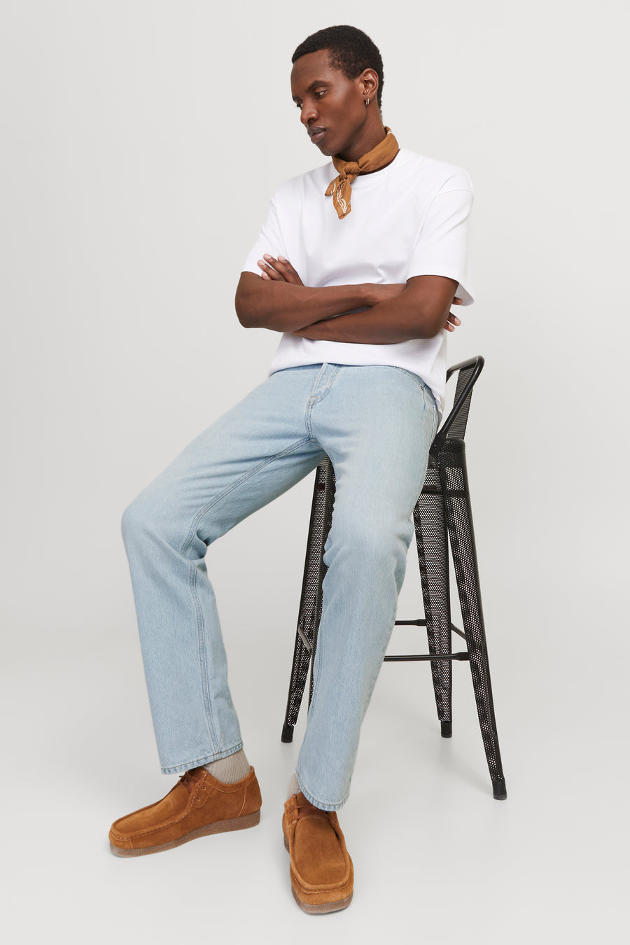 Jeans tapered Light blue denim - JACK & JONES JEANS INTELLIGENCE