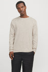 Pull col O Beige - PREMIUM by JACK & JONES