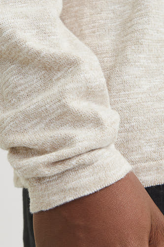 Trui met ronde hals Beige - PREMIUM by JACK & JONES