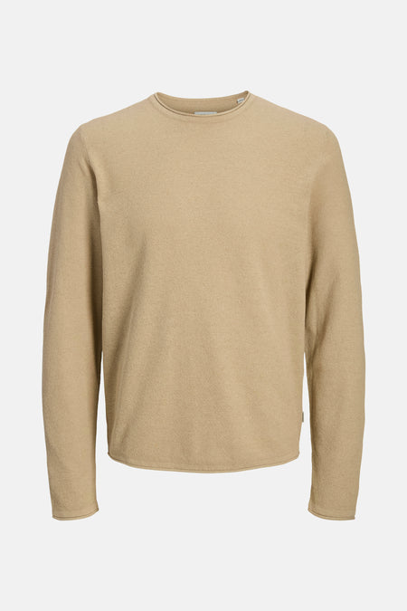 Trui met ronde hals Beige - CORE BY JACK & JONES