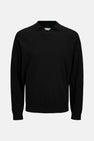 JJCOLIN SLUB KNIT POLO LS