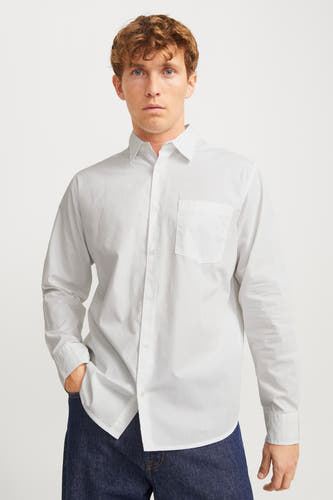 Hemd (lange mouwen) Wit - PREMIUM by JACK & JONES