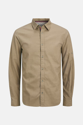 Hemd (lange mouwen) Beige - PREMIUM by JACK & JONES