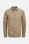 Hemd (lange mouwen) Beige - PREMIUM by JACK & JONES